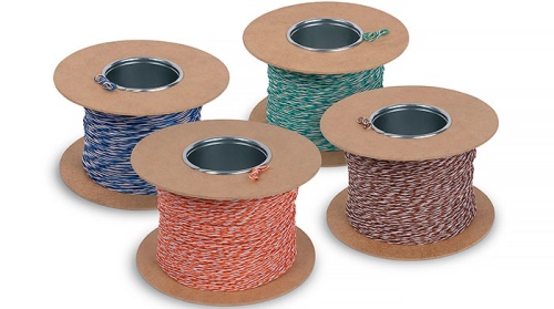 Cabeus UTP-1P-Cat.5e-SOLID-CROSS-305-GN (Jumper Wire) Кроссировочная витая пара, неэкранированная U/UTP, категория 5e, 1 пара (24 AWG), одножильный (solid), без общей внешней оболочки, зеленая (305 м) | код 10963c | Cabeus