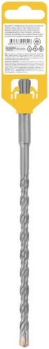 Бур по бетону SDS-PLUS профи крестообразная вставка двойная спираль 8х210мм FIT 33072 фото 4 Бур по бетону SDS-PLUS профи крестообразная вставка двойная спираль 8х210мм FIT 33072 фото 4