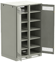 ITK LINEA B Шкаф (пустой) 2000х1200мм дверь двуст. мет. сер. | код LB35-20H29-2M | ITK by IEK