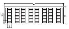 2150-801/1...10 Маркировка клемм штекеров TA сеч.1.5мм2, шир. 3.5мм, нумерация 1...10, шт | код 2150-801/1...10 | SUPU