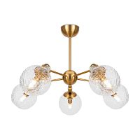 Светильник Mellow 40Вт E14х5 IP20 подвесной Freya FR5264PL-05BS