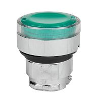 Головка кнопки OptiSignal D22 A4-PL-3 с подсветкой зеленая металл ZB4BW333 | код 332257 | КЭАЗ