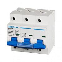 Авт. выкл. ADB3-125 4P 125A 6KA х-ка (8-12In) (ANDELI) | код ADL01-662 | ANDELI