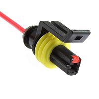 Разъём авт. соединитель RUICHI DJ7011-1.5-21 (18AWG 200 мм), 12/ 24 (DC) В | код 99770 | Ruichi