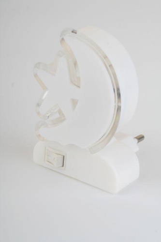 Светильник светодиодный NL-248 220В ночник с выкл. бел. Camelion 14355 фото 8