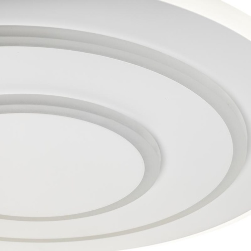 Люстра потолочная светодиодная диммируемая, GALASSIA, с ДУ, 3 режима, 470х470х55мм, 78Вт, 2700K+6400K/4200K/6400K+2700K, 35м, белый, 51580 1, Ritter | код 51580 1 | RITTER фото 9