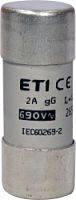 Предохранитель CH22x58 gG 2A 690V | код 002651036 | ETI