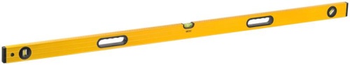 Уровень "Янтарь" 3 глазка ручки усиленный корпус фрезер. рабочая грань шкала 1500мм FIT 18166 фото 2 Уровень "Янтарь" 3 глазка ручки усиленный корпус фрезер. рабочая грань шкала 1500мм FIT 18166 фото 2