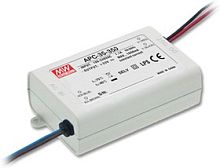 Источник питания AC-DC, 35Вт, токовый выход, вход 90…264В AC, выход 500мА/25…70В, изоляция 3750В AC, в кожухе 84х57х29.5мм, -30…+70С | код APC-35-500 | MeanWell