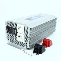 Источник питания DC-AC, 2500Вт, Рпик=5000Вт, Uвх=10 - 15В DC, Uвых=230В АС, в кожухе 430х210х159мм, вес 8.7кГ, 0…+40С | код A301-2K5-F3 | MeanWell