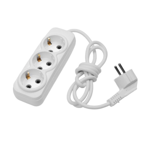 Удлинитель 3х1.5м с заземл. 10А IP20 SR 3х1.5-Z УХз10-103 2.2кВт ПВС Volsten 12424 фото 2