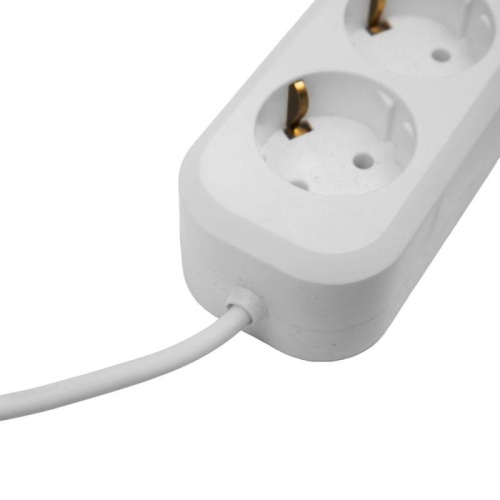 Удлинитель 3х5м с заземл. 10А IP20 SR 3х5-Z УХз10-103 2.2кВт ШВВП Volsten 12425 фото 3