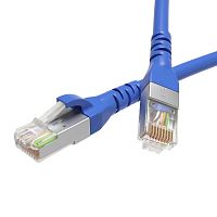 Патч-корд экранированный CAT6 F/UTP 4х2, LSZH, синий, 2.0м | код RN6FU4520BL | DKC