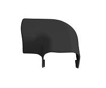 Поворот 90град. для кабель-канала РКК 74х55 Арктика черн. Ruvinil ПВР-74Х55-Ч