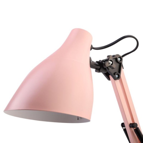 Светильник настольный KD-331 C14 230В 40Вт E27 роз. Camelion 14164 фото 5