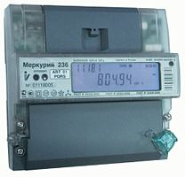 Счетчик 236 ART-02 PQRS 5-100А 3*230/400В 3Ф, Мн.Т, кл.т 1.0/2.0 RS-485 в щит ЖКИ МСК Меркурий | код MRC236АRT02PQRS | МЕРКУРИЙ