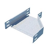 Переходник для лотка левый 50х50-500 сталь 0.7мм PD50-100-100 | Код. LO3929 | КМ-Профиль