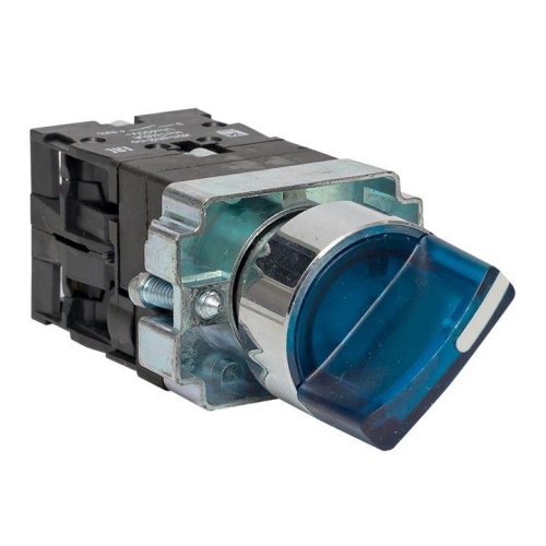 Переключатель BD21 2P c синей подстветкой 230В NO PROxima | код xb2-bk21-b-230 | EKF Переключатель BD21 2P c синей подстветкой 230В NO PROxima | код xb2-bk21-b-230 | EKF