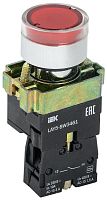 Кнопка LAY5 22 мм² 660/440В, IP40, Красный | код. BBT50-BW-K04 | IEK