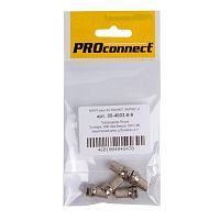 Разъем F-Разъем RG-6 (уп.5шт) | код 05-4003-6-9 | PROCONNECT