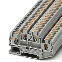 Двухъярусные клеммы PTTB 4 RD | код 3211791 | PHOENIX CONTACT