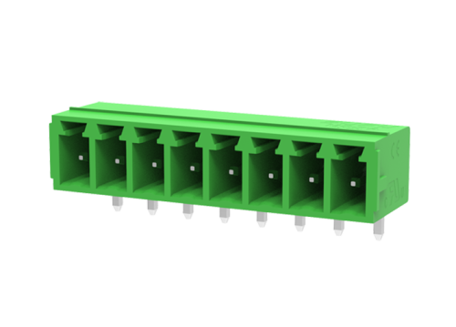 MC-PA3.81H06-0001 Клемма МС, шаг 3,81мм, 6 конт.,зел., шт | код MC-PA3.81H06-0001 | SUPU