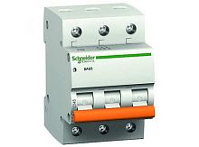 Модульный автоматический выключатель ВА63 3 полюса, 6А, х-ка C | код. 11221 | Schneider Electric 
