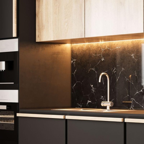 Лента светодиодная LED 5050/60-SMD 14.4 Вт/м 510 лм/м 3000К DC 12В IP20 8мм (ZIP bag 5м) Elementary Gauss | код 355000114 | Gauss фото 4