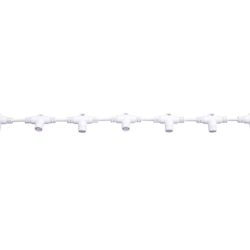 Провод-шина для гирлянд UCX-F90 T20/2M/WH серии F90PRO 2м 20 Т-коннекторов шаг 10см статика/мерцание IP67 бел. Uniel UL-00013216 фото 2