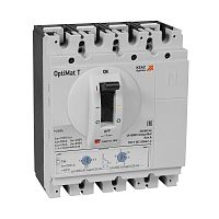 Выключатель автоматический для защиты двигателя OptiMat T250V M-M 160A 3P | код 356671 | КЭАЗ