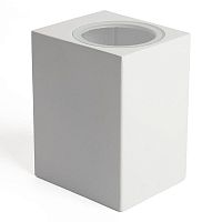 Светильник садово-парковый 230хH050 бел. (на стену) FERON 48326