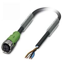 Кабель CBL-M12FF4POPEN-150 IP67 Phoenix Contact 4-pin female A-coded M12-Open power cable, 1.5 meter, IP67-rated | код 00-06117316 | MOXA