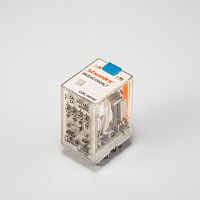 Реле, 4CO, 110VAC, 5A, LED, герм | код RKE4CO110LS | Shenler
