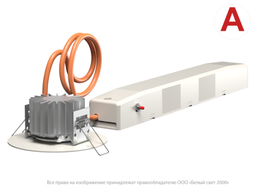 Светильник аварийный BS-RADAR-81-L1-INEXI2 White Белый свет a23635 фото 3
