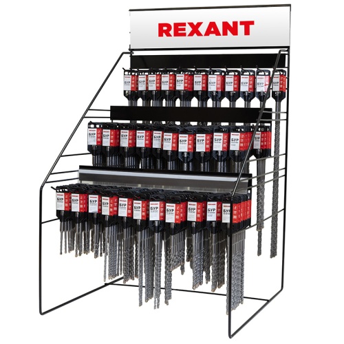 Набор буров по бетону (249) со стендом Стандарт REXANT | код 91-0405-11 | REXANT