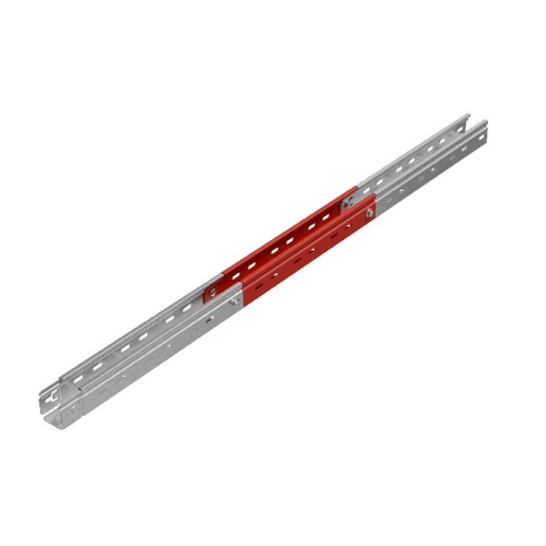 Лоток листовой перфорированный 50х50 L2000 сталь 1мм "Быстрый монтаж ПЛЮС" LPplus50-50-1.0-2000 КМ PL2810 фото 3