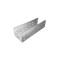 Лоток перфорированный 200х50х3000х0.55мм стандарт (LO0021) | Код. LPE50-200-0.55-3000 | КМ-Профиль