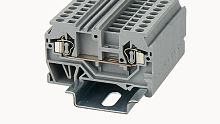 WS2.5-01P-11-100Z(H), Клемма пружинная WS, 2.5 мм.кв., серый, шт | код 11030000098 | DEGSON