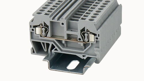 WS2.5-01P-11-100Z(H), Клемма пружинная WS, 2.5 мм.кв., серый, шт | код 11030000098 | DEGSON