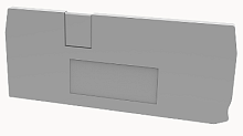 D-DS4-TW-01P-11-00Z(H) Концевая крышка, для DS4-TW, серый | код 11060000168 | DEGSON