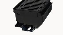 PC4-HE-01P-13-00Z(H) Клемма винтовая PC, 4 мм.кв., под предохранитель, черный, шт | код 11010000076 | DEGSON