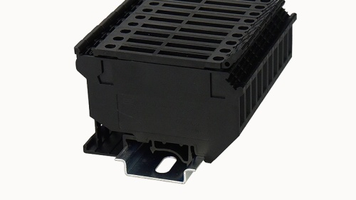 PC4-HE-01P-13-00Z(H) Клемма винтовая PC, 4 мм.кв., под предохранитель, черный, шт | код 11010000076 | DEGSON