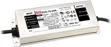 Источник питания AC-DC, 75.6Вт, IP67, вход 100…305В AC, 47…63Гц/142…431В DC, ККМ, выход 18…36В/2.1А, изоляция 3750В AC, в кожухе 180х63х35,5мм, -40…+85С (корпус), с проводом заземления | код ELG-75-36-3Y | MeanWell