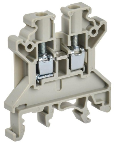 Колодка клеммная CTS ARMAFIX 4кв.мм сер. | код YCT10-00-K03-004 | IEK