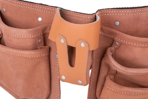 Пояс для инструмента, кожа, 10 отделения, 1 петля для инструмента | код 12523 | FIT фото 4