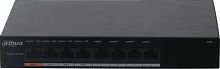 Коммутатор Dahua DH-PFS3008-8ET-60 (L2) 8x100Мбит/с 3PoE+ 1PoE++ 60W неуправляемый | код 1169122 | Dahua