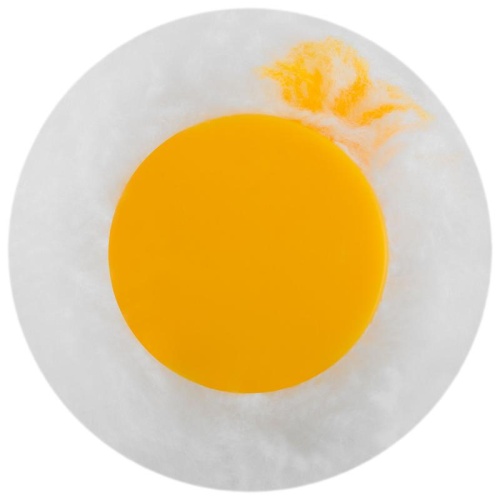 Валик полиакриловый белый с желтой полосой | код 2622 | FIT фото 9