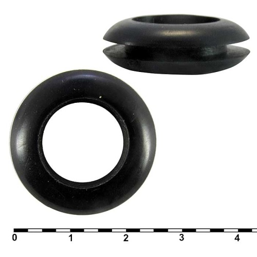 Втулка проходная RUICHI 16х25х18х4.5х2, резина EPDM | код 81227 | Ruichi