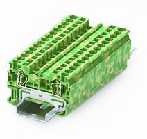 TC4-2-PE Клемма TC 1-1 заземл., пружин., сеч.4мм2, желто-зел., шт | код TC4-2-PE | SUPU
