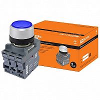 Кнопка MP2 22 мм² 230В, IP40, Синий | код. SQ0747-0024 | TDM
